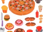 Set für Kinderspielzeug Lebensmittel - Fast Food