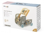 Rollbare Holzwerkbank – Auto mit Werkzeug von POLARB