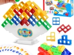 Tetris Tower 3D Bausatz - Balancierendes Spiel