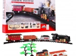 Ferngesteuerte Kinder-Eisenbahn mit Licht und Rauch 3+
