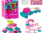 Räumliche Bausteine Pastell Rosa 360 Stk.