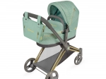 Klapbarer Puppenwagen 3-in-1 mit Tasche CAPRICCIO, 73 cm