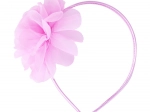 Mädchen-Stirnband mit rosa Blüte