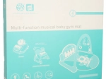 Super Babymatte mit Klavier - Blaue Farbe