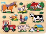 Small Foot Holzpuzzle Bauernhof