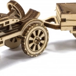 Holz-3D-Puzzle – Traktor mit Anhänger