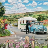 Puzzle Campingweg 1000 Teile GIBSONS