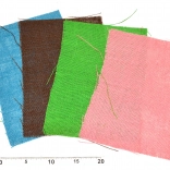 Stoffdekorationen A4 – Set mit 10 Stück