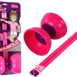 Rosa Diabolo Jonglier-Spielzeug