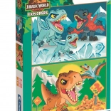Puzzle 2x20 Teile Jurassic World