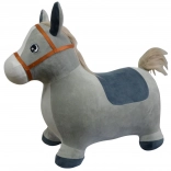 Hüpf-Esel für Kinder mit Tasche und Pumpe