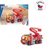 Kleiner Mechaniker Feuerwehrwagen mit Hubarbeitsbühne, 327 Stk.