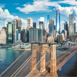 Puzzle 1000 Teile Brooklyn Bridge, New York, USA