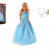 Anlily Puppe mit Gelenken im Abendkleid 30 cm