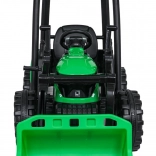 elektrischer Traktor mit Anhänger MEGA d68 grün