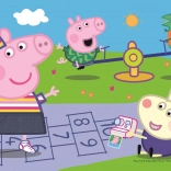 Minipuzzle 54 Teile PEPPa PIG – Ein glücklicher Tag