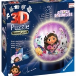 Ravensburger 3D leuchtender Puzzleball Gabby’s magisches Puppenhaus 72 Teile
