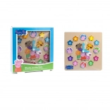 Holz-Lernuhr Peppa Wutz