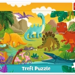 Puzzle Dinosaurier für Kinder 15 Teile