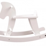 Holz-Schaukelpferd – weiß