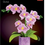 Educa 3D Puzzle - Orchidee