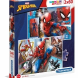 CLEMENTONI Puzzle Spiderman: Einsatz 2x60 Teile