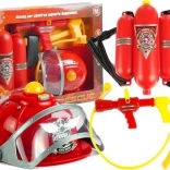 Feuerwehr-Set für Kinder mit Helm und Axt