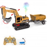 Bagger 4-in-1 mit Anhänger, ferngesteuert, 45 cm