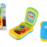 Kinder-Klapphandy mit Licht und Sound, 14 cm
