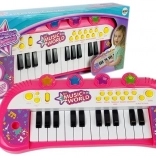 Tastenpiano mit 24 Tasten Rosa