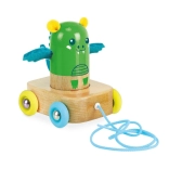 Nachziehspielzeug und Rassel-Drache VILAC