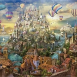 Puzzle Stadt der Träume 8000 Teile