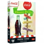 Puzzle 1000 Premium Plus – COCA-COLA Kamkoli míříš