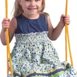 Holzschaukel für Kinder