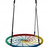 Buntes Storchennest Schaukeln