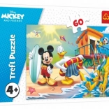 Puzzle mit 60 Teilen – MICKEY MOUSE: Ein spannender Tag für Micky und seine Freunde