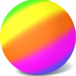 Regenbogenball 14 cm