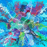 Enjoy Puzzle Blues des Ozeans 2000 Teile