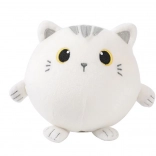 Plüsch-Quetschball Weißes Kätzchen