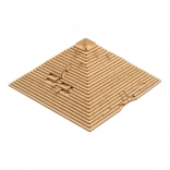 Einzigartiges Spiel Holzpuzzle Pyramide