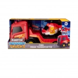 Feuerwehr-LKW mit Hubschrauber Teamsterz