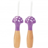 Lila Springseil mit Punkten VILAC