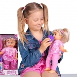 Puppe NATALIA Čistotka sprechend 33 cm