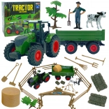 Mini-Farm Traktor mit Tieren und Werkzeugen von Woopie