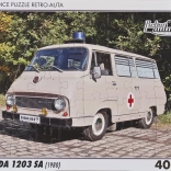 Retro Puzzle Škoda 1203 SA 40 Teile