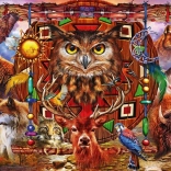 Puzzle Tierischer Totem 4000 Teile