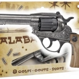 Cowboy-Kapselpistole aus Metall, achtschüssig