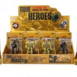 Soldatenfiguren mit Waffen – Set mit 12 Stück