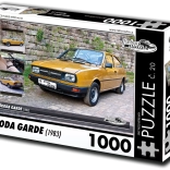 Puzzle RETRO-AUTA Škoda Garde 1000 Teile
