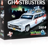 Wrebbit 3D Puzzle Ghostbusters Ecto-1, 280 Teile